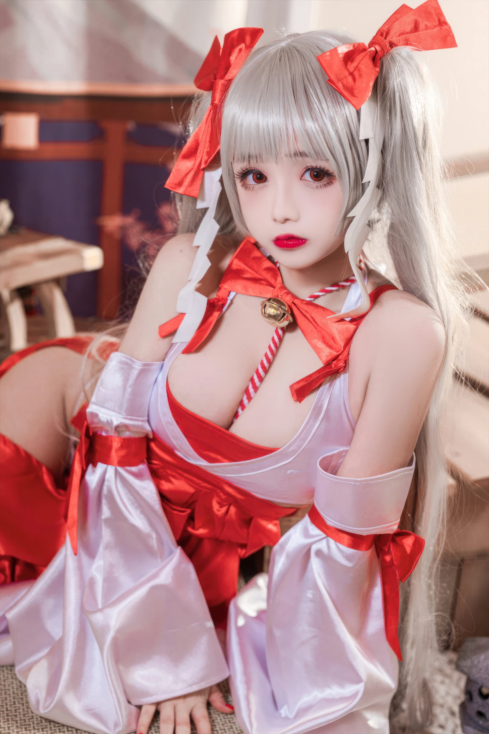 图片[3]-日奈娇碧蓝航线 可畏巫女-COS世界