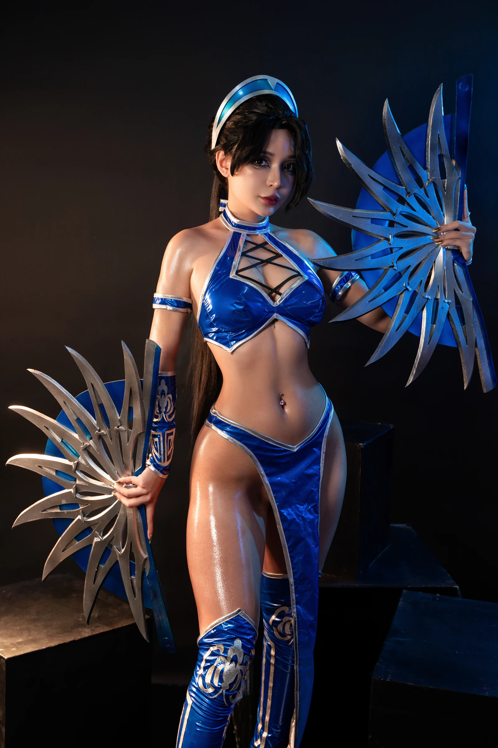 图片[3]-Cosplay Kitana Mortal Kombat-COS世界