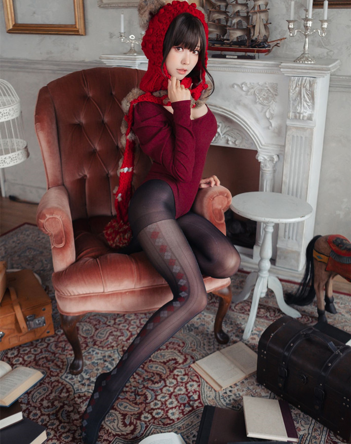 红色 KNITTING-COS世界