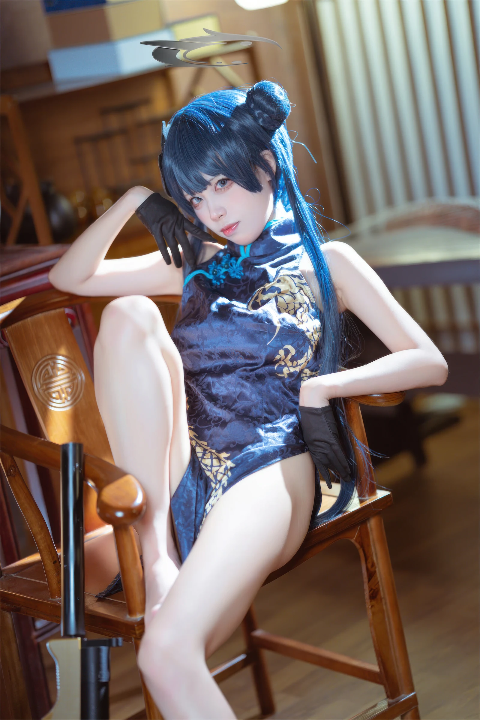 图片[4]-三無人型 妃咲旗袍-COS世界
