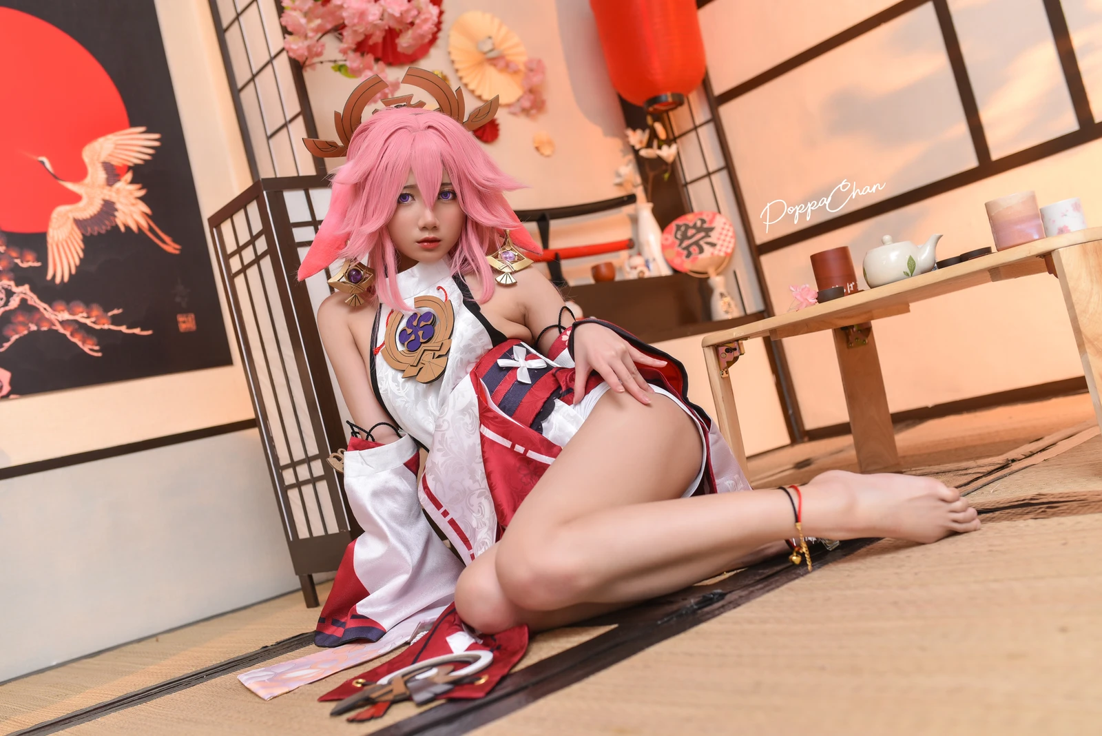 图片[5]-PoppaChan Yae Miko Genshin Impact-COS世界