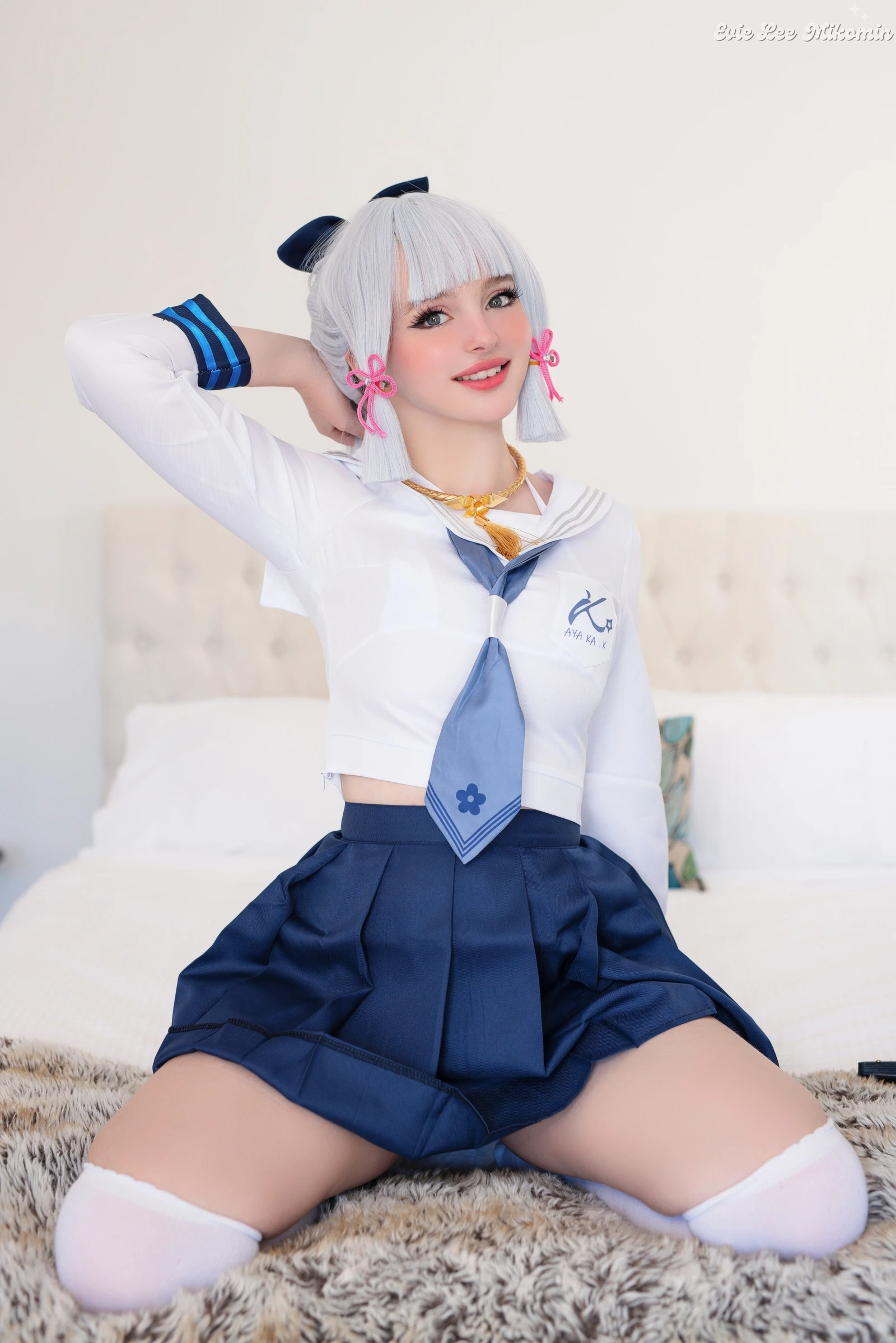图片[3]-Ayaka School Uniform-COS世界