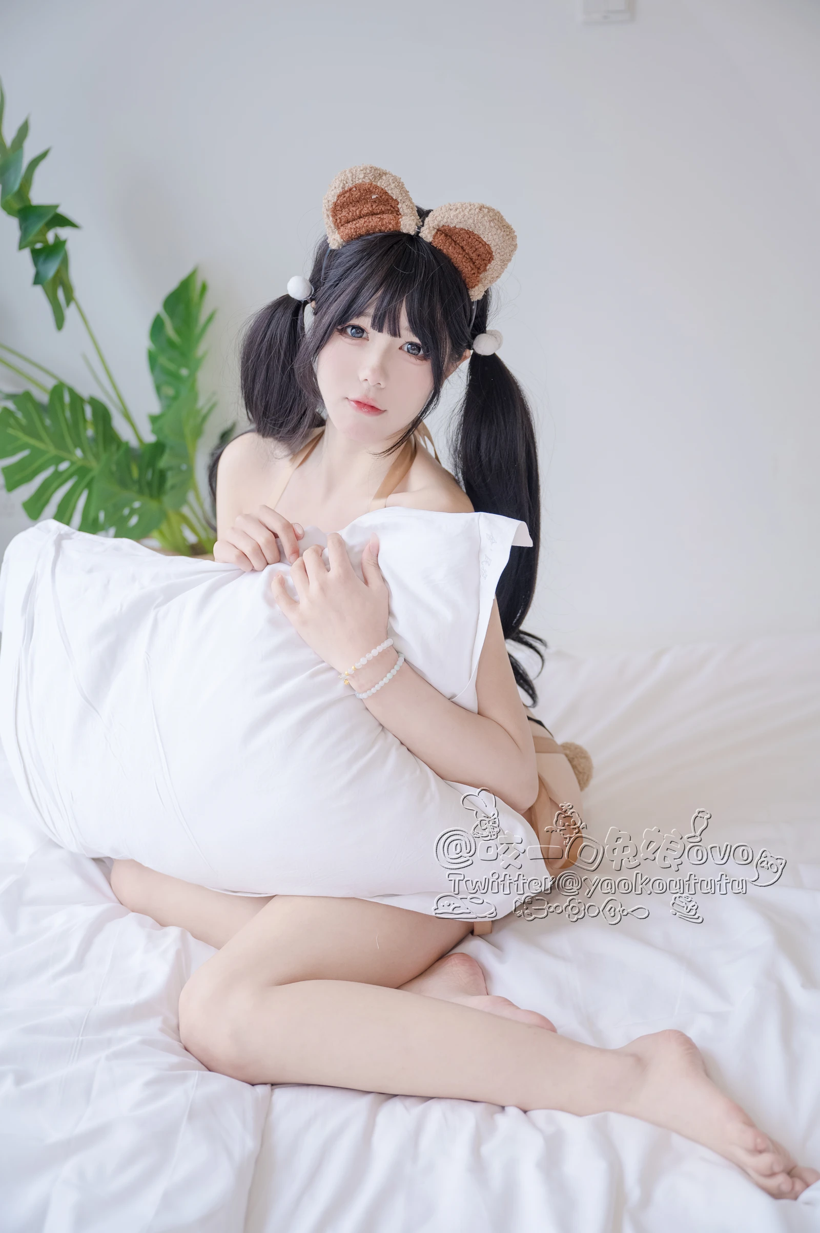 图片[2]-咬一口兔娘 小熊睡衣-COS世界