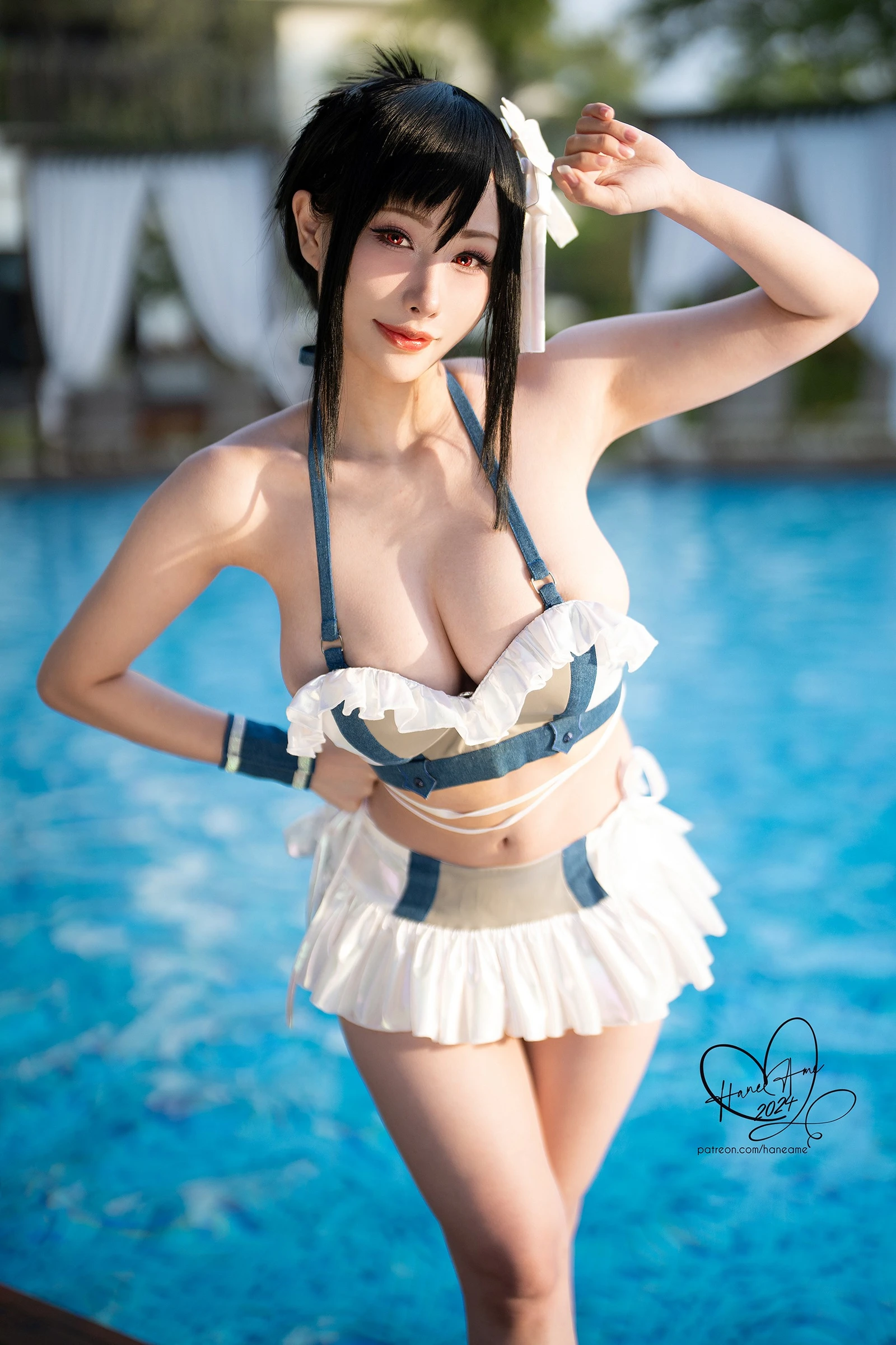 图片[3]-Hane Ame Tifa swimsuit-COS世界
