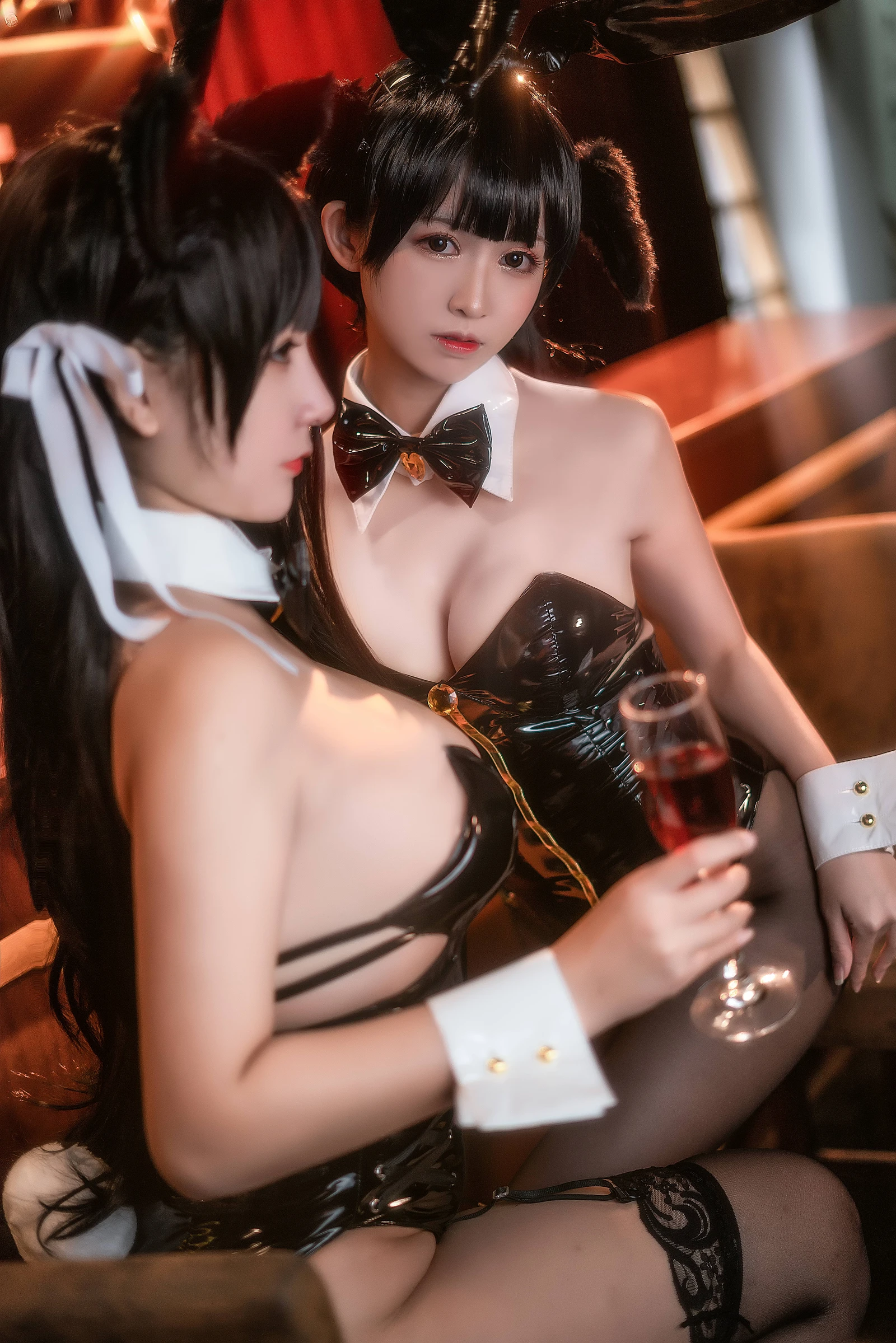 图片[5]-鳗鱼霏儿&猫九酱 兔女郎-COS世界