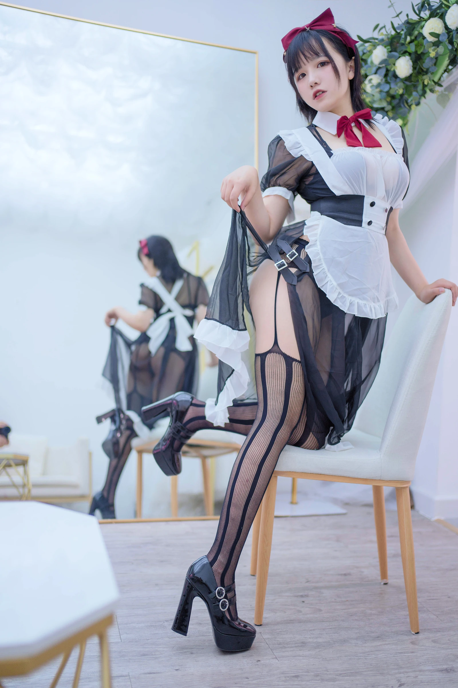 图片[3]-阿半今天很开心 透明女仆-COS世界