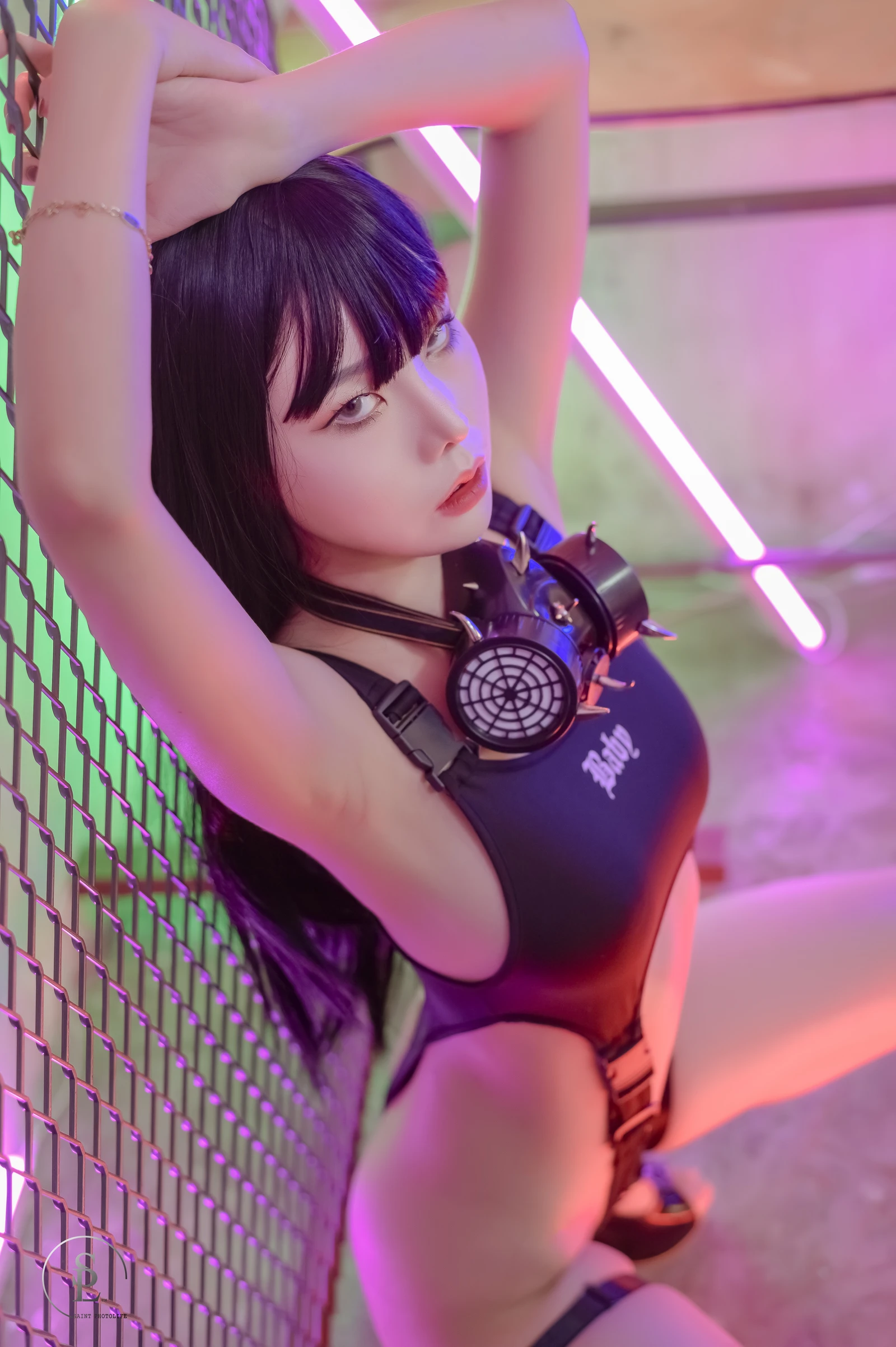图片[3]-saintphotolife Yuna Cyber Punk-COS世界