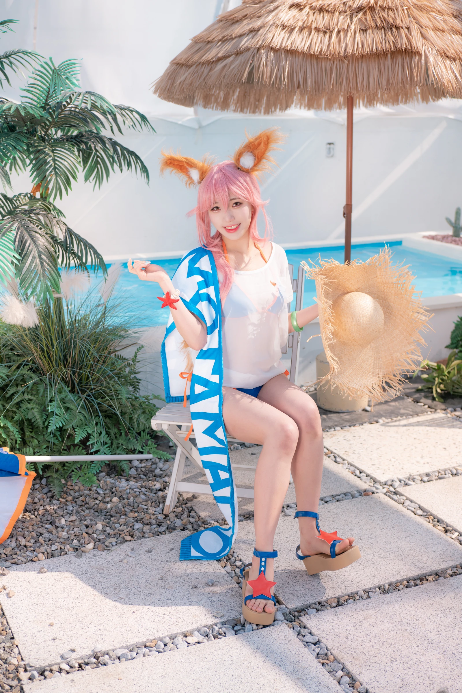 CreamSoda Sooflower Tamamo Summer-COS世界