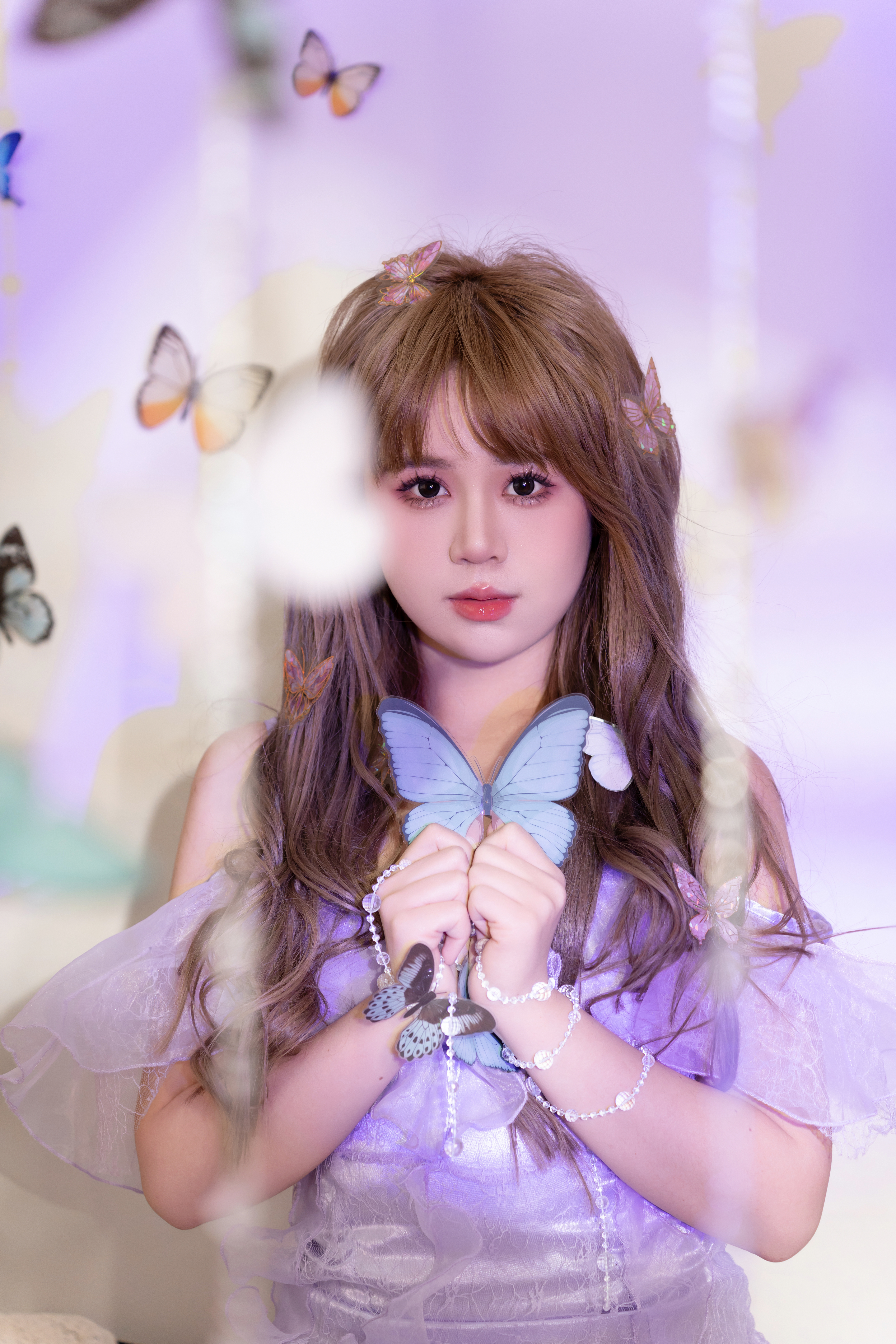 图片[2]-YITUYU艺图语 2024.04.07 紫色蝴蝶 泡芙小方-COS世界