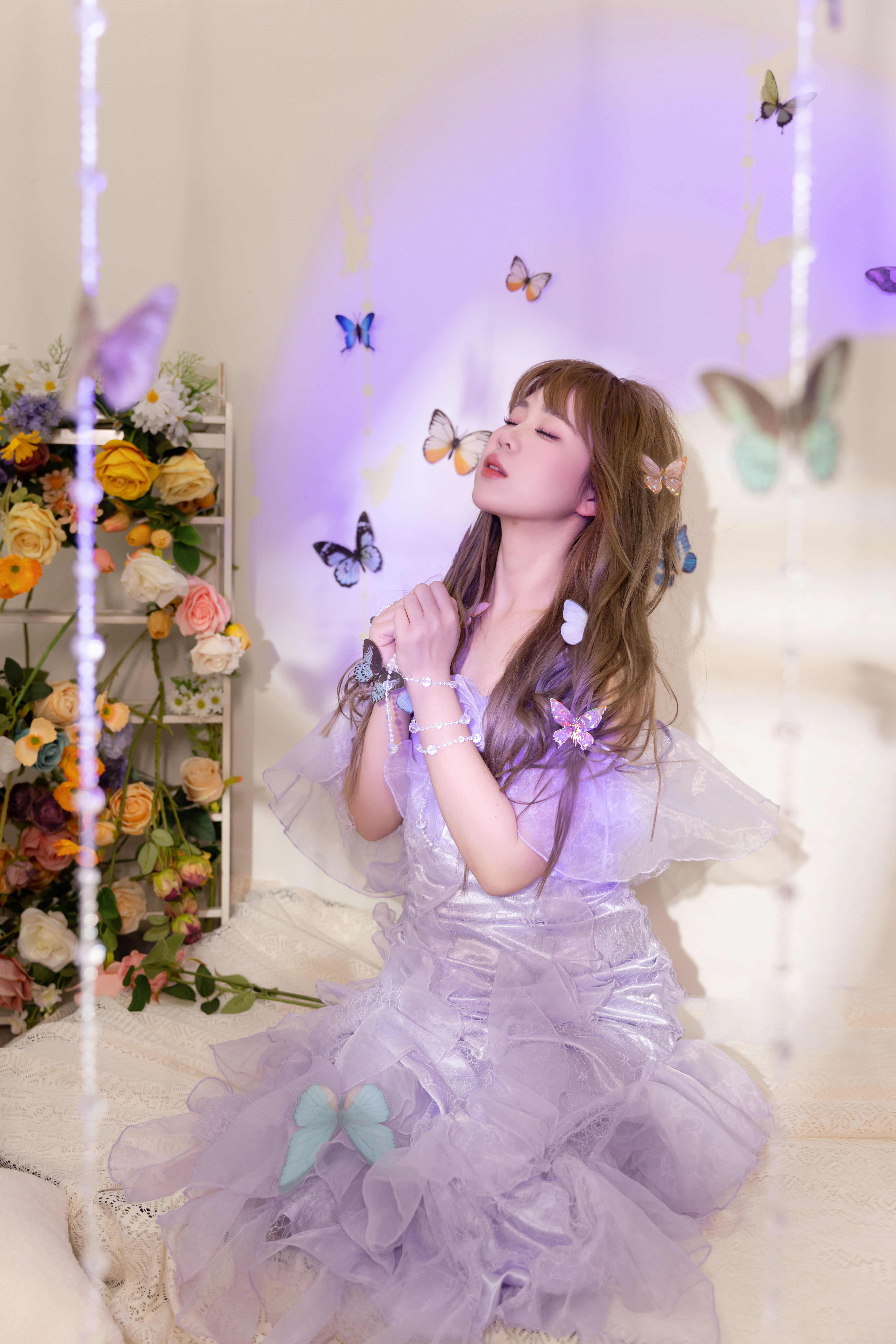 图片[3]-YITUYU艺图语 2024.04.07 紫色蝴蝶 泡芙小方-COS世界