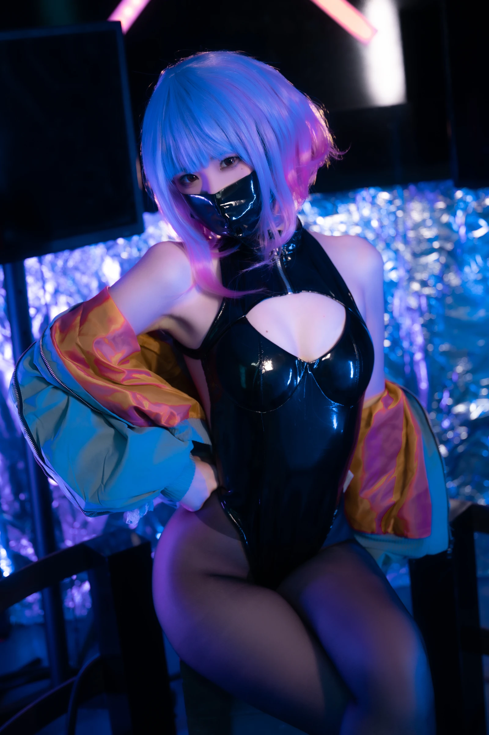 图片[3]-Quan冉有点饿 高叉兔女郎-COS世界