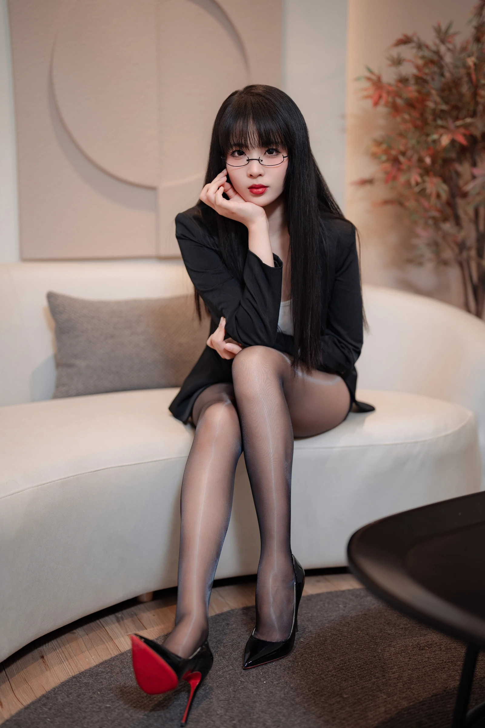 图片[3]-轩萧学姐 下班后的OL-COS世界