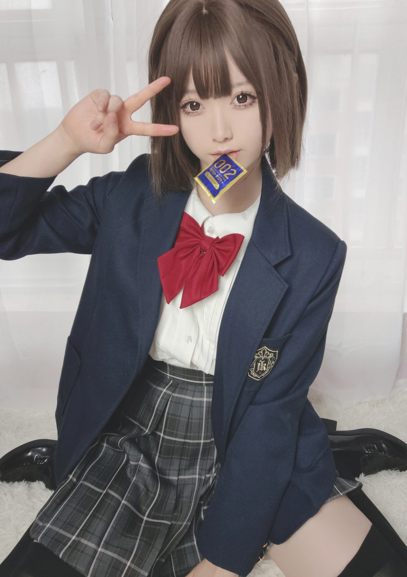 图片[2]-愛ちゃん 制服自拍-COS世界