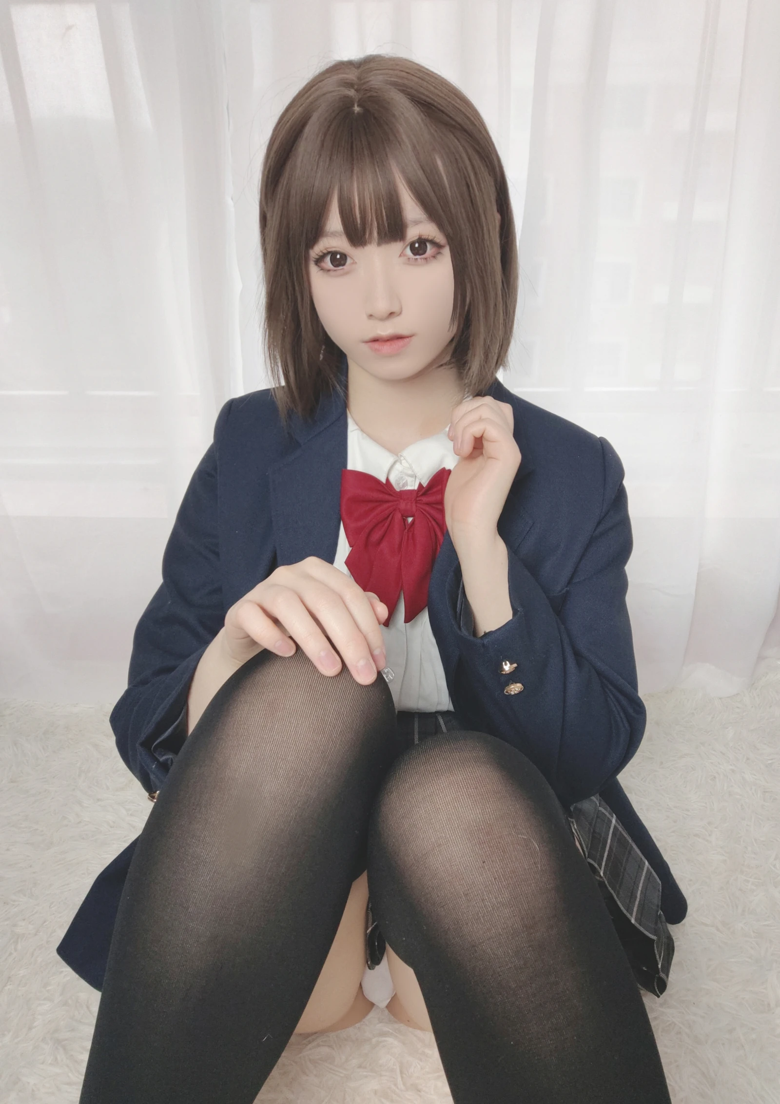 图片[4]-愛ちゃん 制服自拍-COS世界