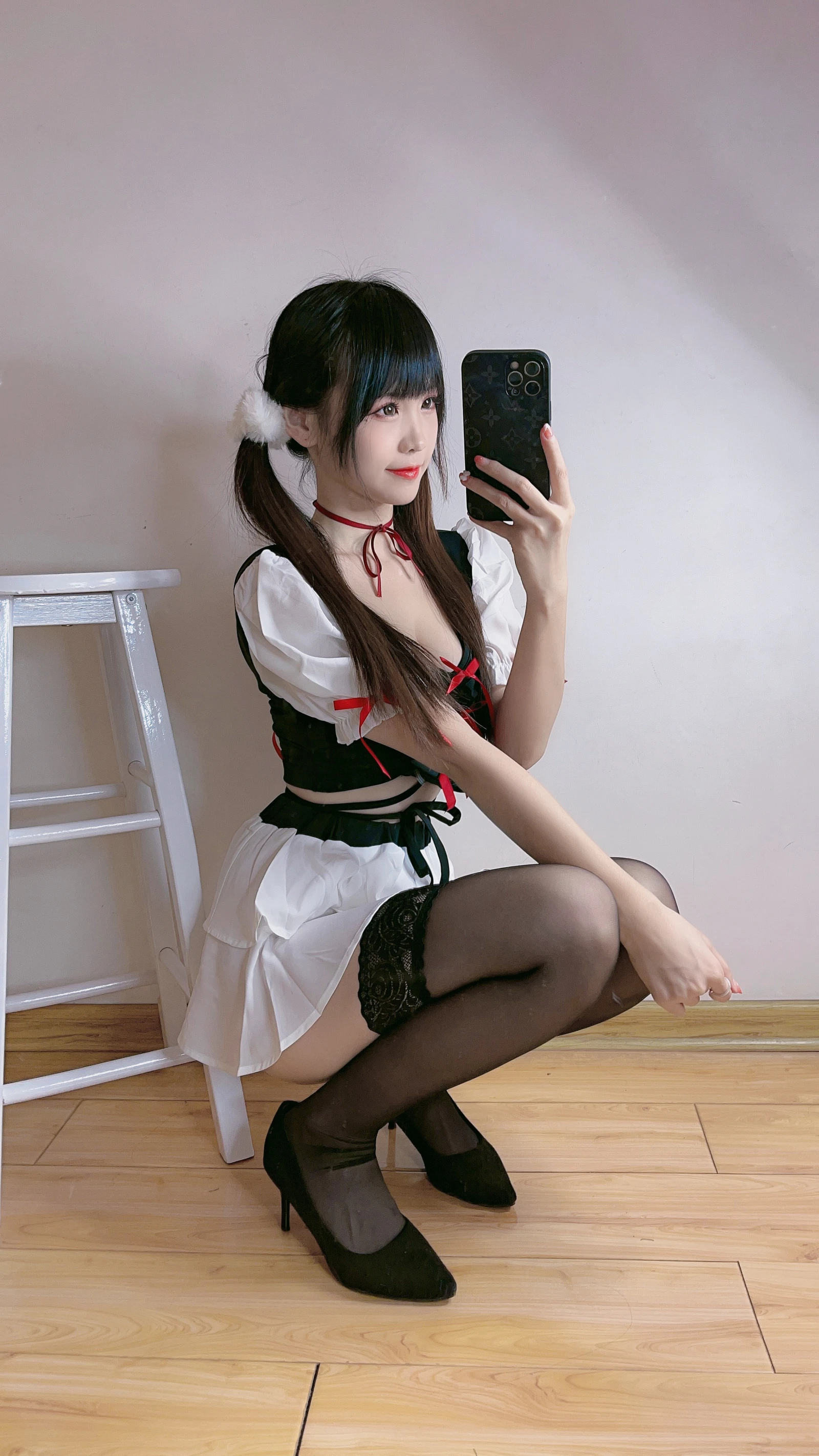 图片[3]-黑丝高生女仆-COS世界