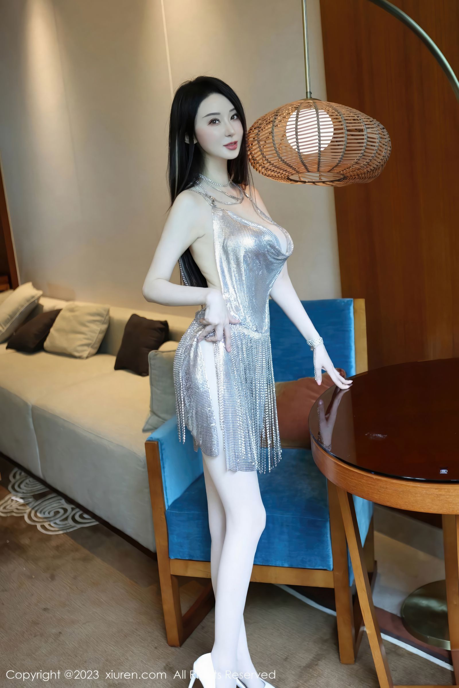 图片[3]-秀人网 No.7483 田兮白-COS世界