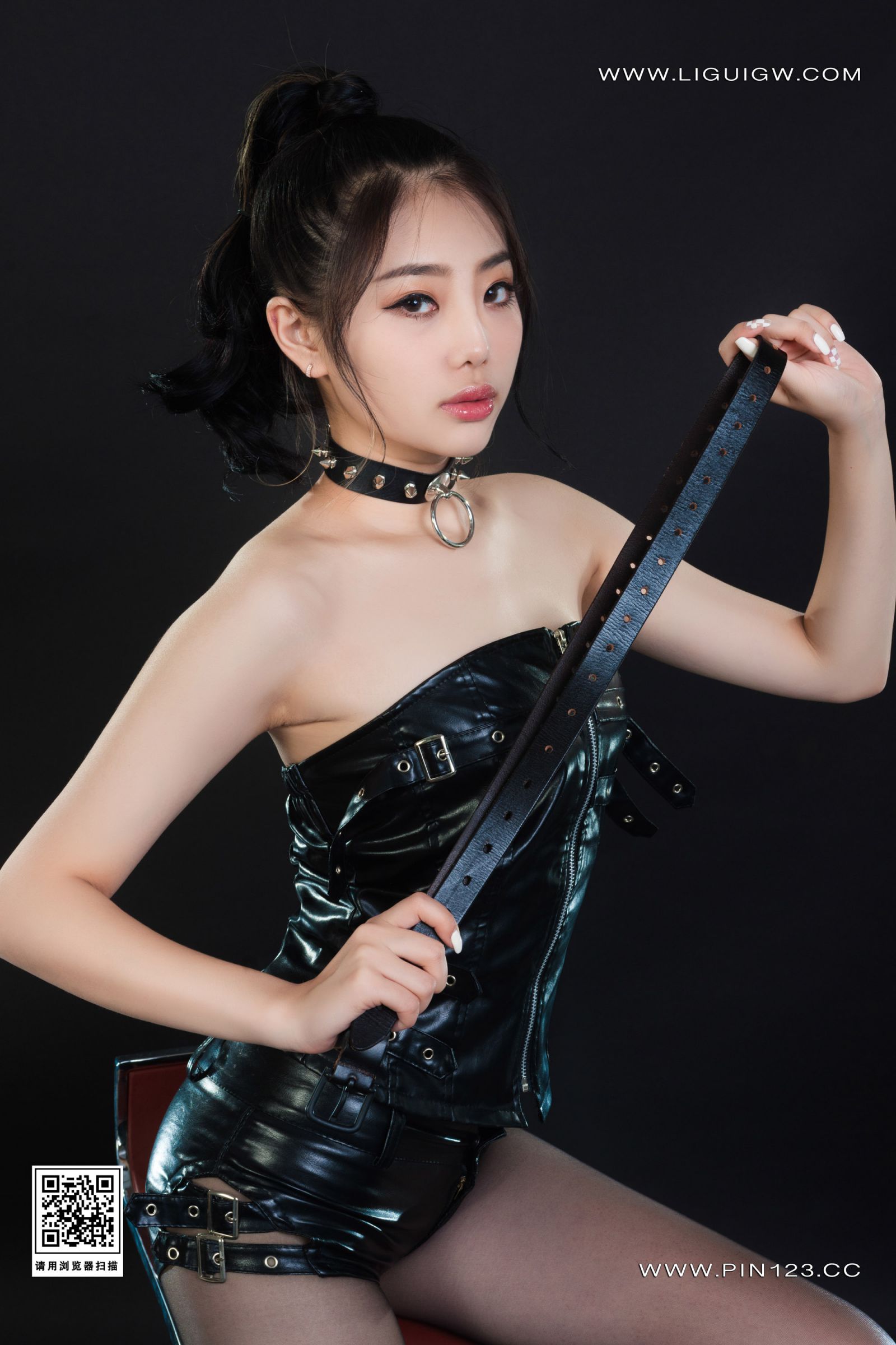 图片[3]-欲女皮缚 小智贤-COS世界