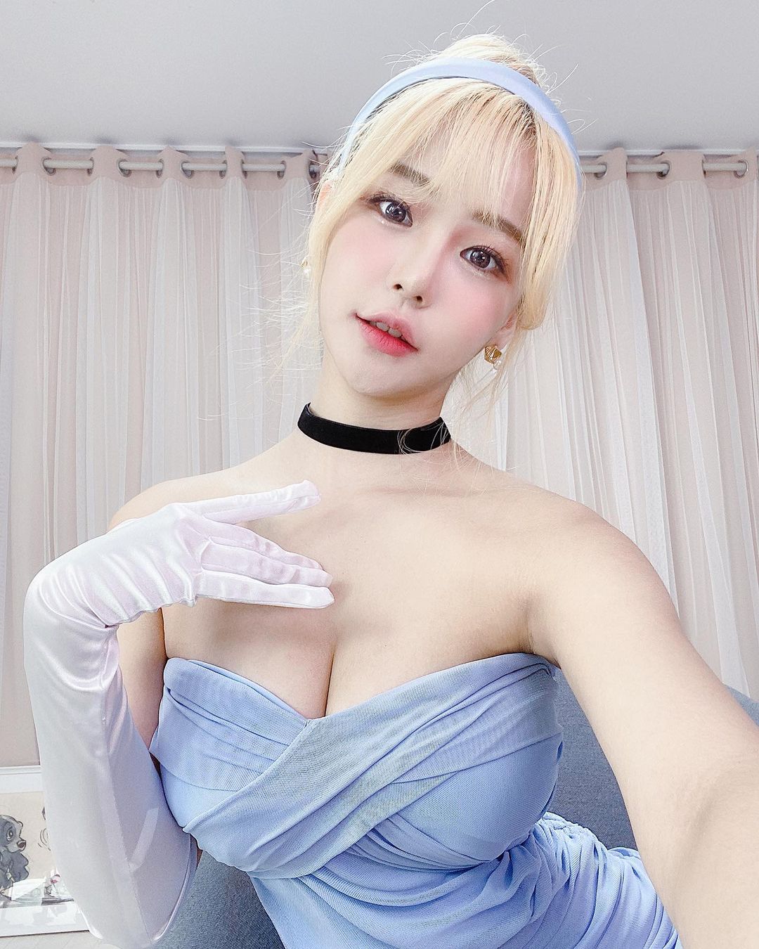 하루S2 (@bj._.haru) 韩国美女网红主播 92P-COS世界