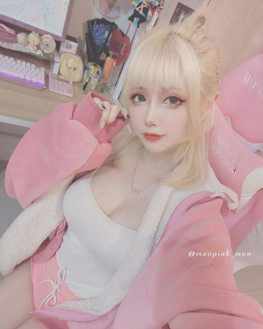 Mon夢 💓 (@monpink_mon) ins网红Cosplayer夢寶寶 107P-COS世界